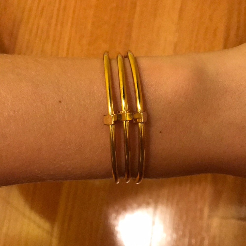 Geometric Set of J. Crew Bracelets